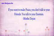 Moshe Dayan Quote